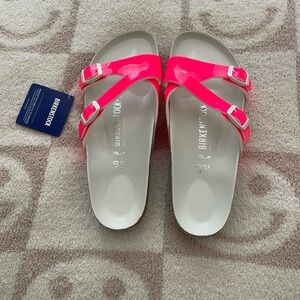 Brand New Hot Pink Birkenstock Sandals